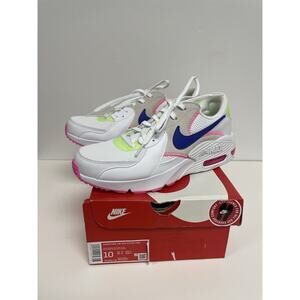 Nike Air Max Excee Sneakers White Black Wolf Grey Peach Casual Shoes Women Sz 10